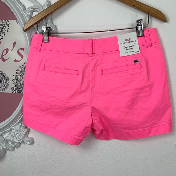 Vineyard Vines Day Boat Short / Preppy Pink Shorts - Picture 2 of 7